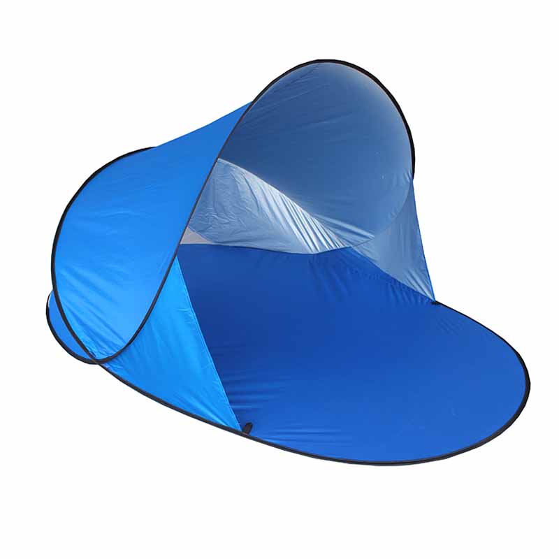 185T najlon može smjestiti dvije osobe, otporne na sunce i vjetroelektrane, prijenosne i brze 3-sekunde pop up plaže šator TN1903