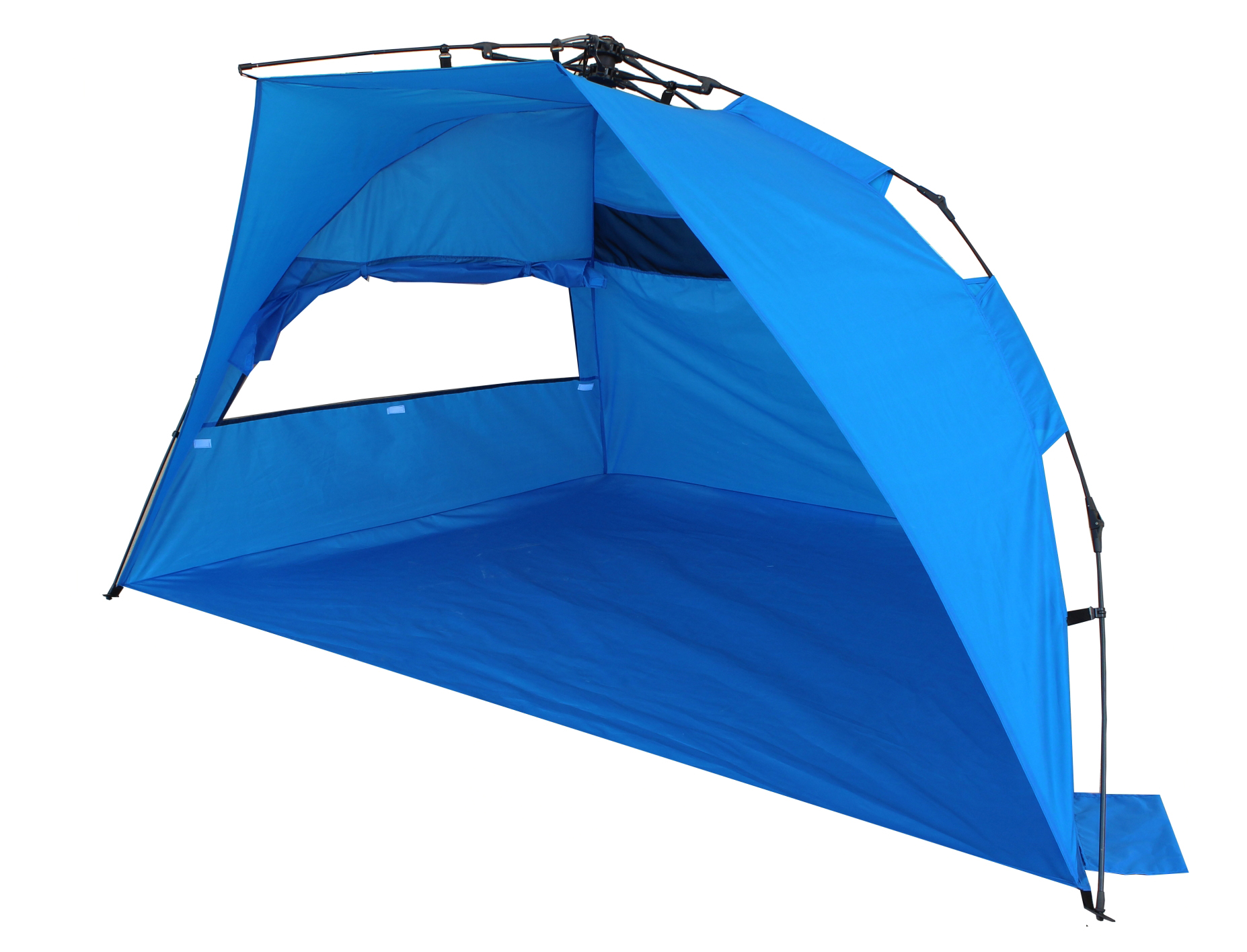 190T Poliester prijenosni dvostruki vanjski vodootporni i UV-otporni instant kabana za dvije odrasle osobe TN1909 s PU premazom