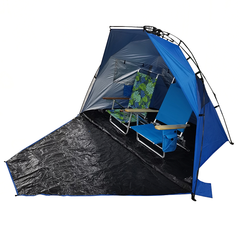 185T Poliester najlon s prijenosnim jednostavnim instant Cabana za dvije odrasle osobe TN1909-2 s PU premazom